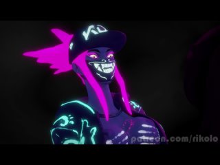 neon fuck (3d rikolo futanari dickgirls trap tpans shemale ts cockgirl trap shemale)